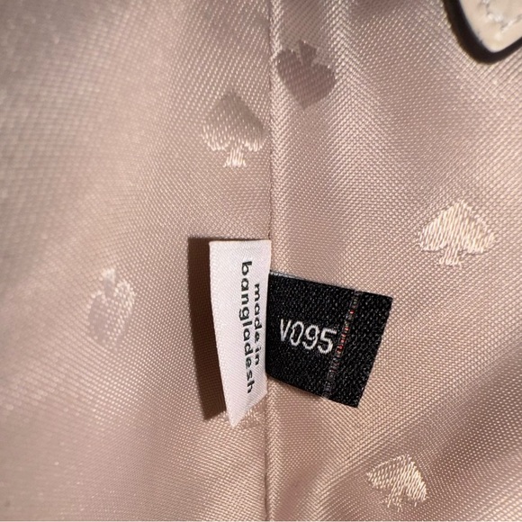 KATE SPADE AUDREY CREAM CROCODILE EMBOSSED MINI BUCKET BAG - Picture 11 of 11